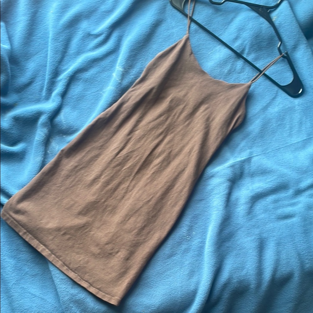 Brown Women's Spaghetti Strap Top